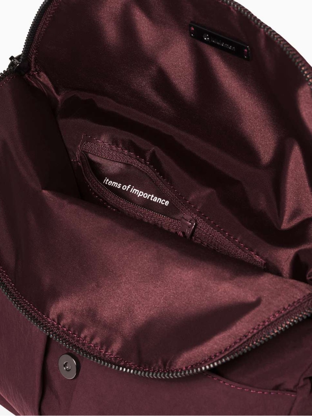 Lululemon All Night Festival 5L Crossbody Convertible Shoulder Bag Black Cherry - Picture 4 of 16